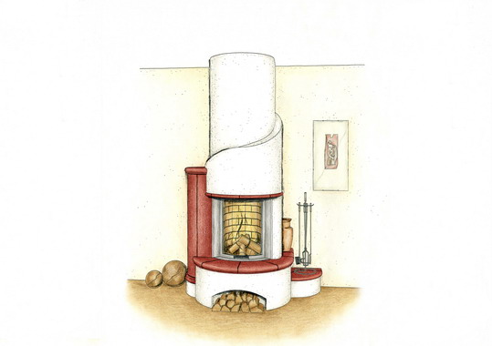 kamnářství, kachlová kamna, sporák, krb, pec