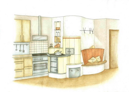 kachlová kamna, kamnářství, sporák, krb, pec