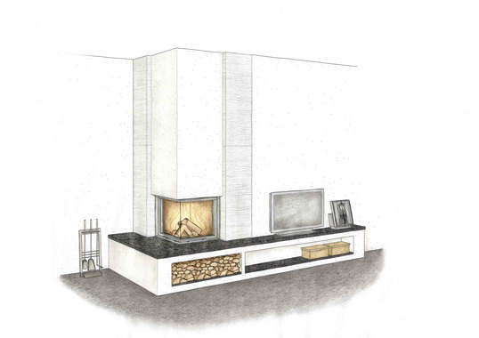 kamnářství, kachlová kamna, sporák, krb, pec